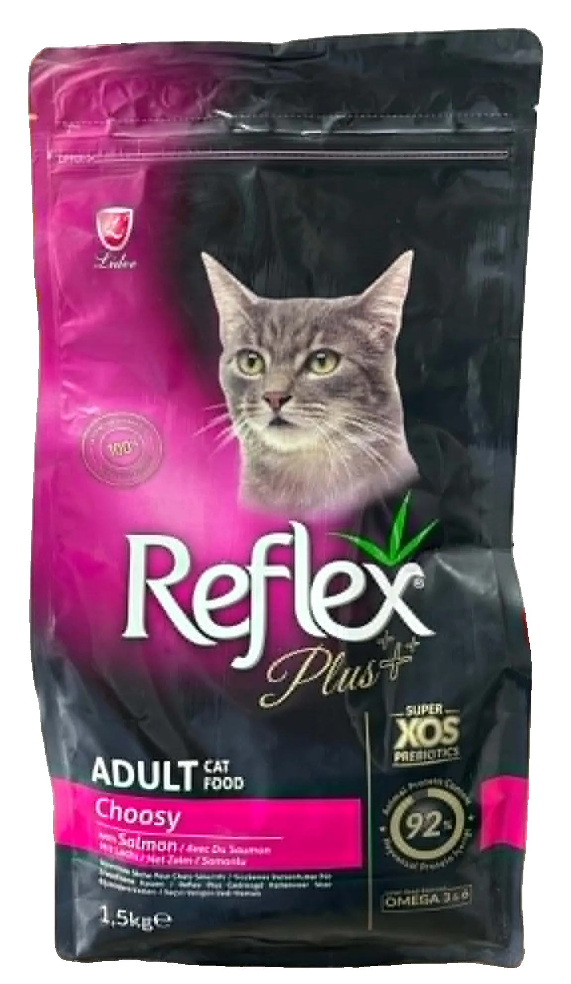 Reflex Plus Chat Adulte Choosy Saumon 1,5 kg