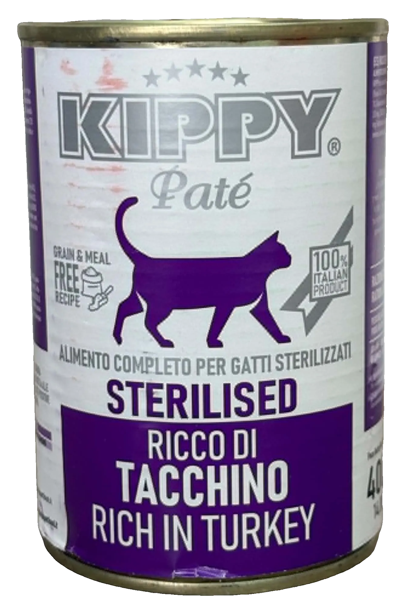 Kippy Pâté Chat Stérilisé Dinde 400 g