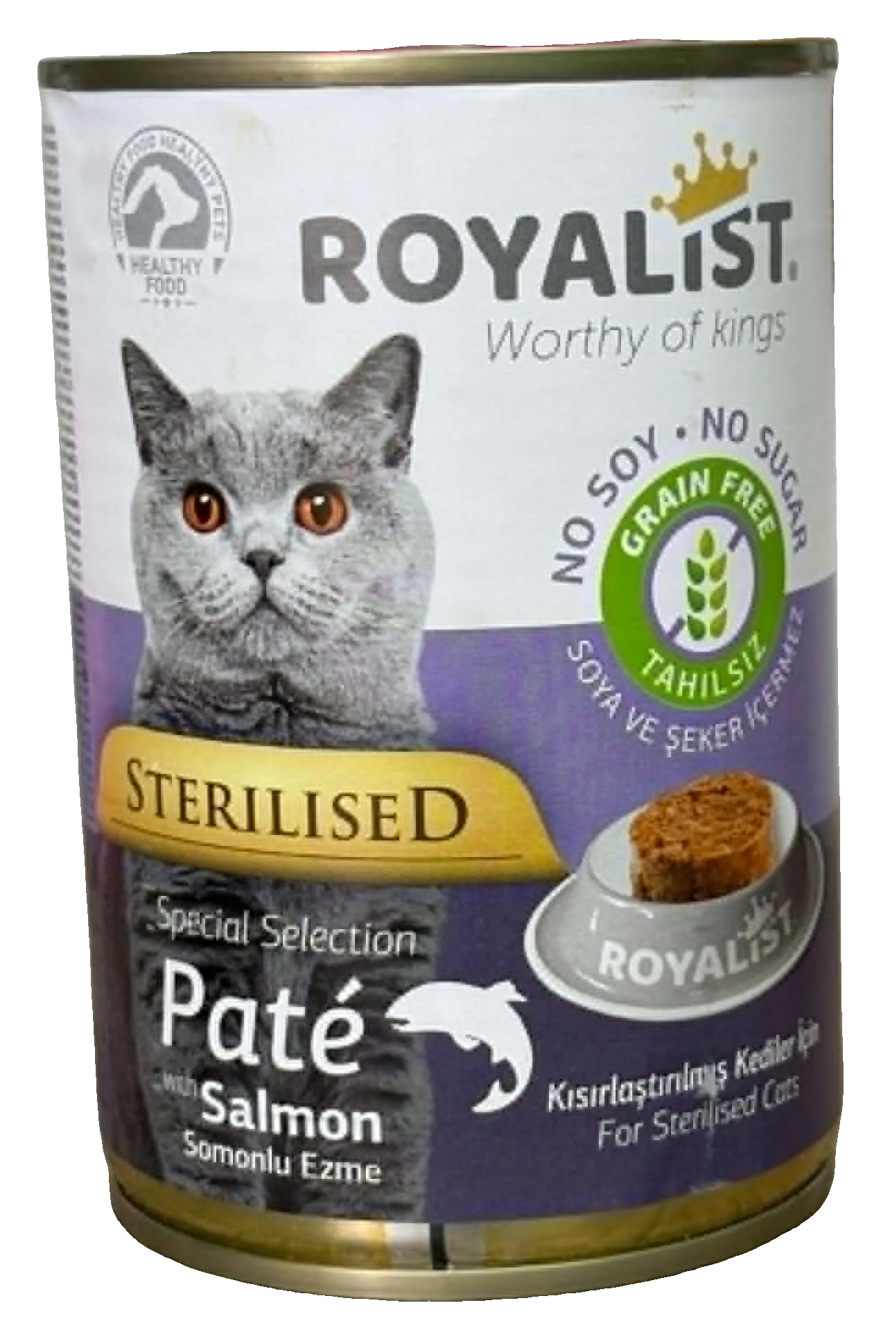 Royalist Pâté Chat Stérilisé Saumon