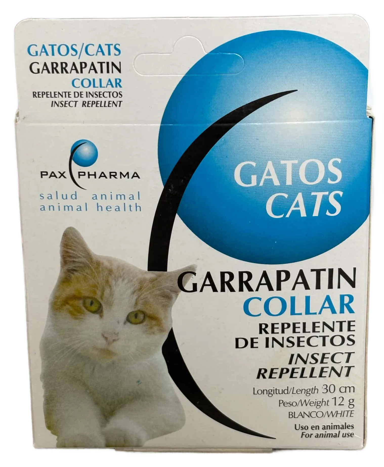 Collier antiparasitaire Garrapatin Chat