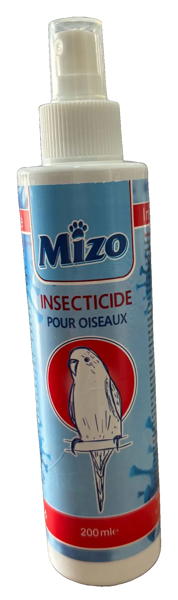 Spray insecticide Mizo oiseaux
