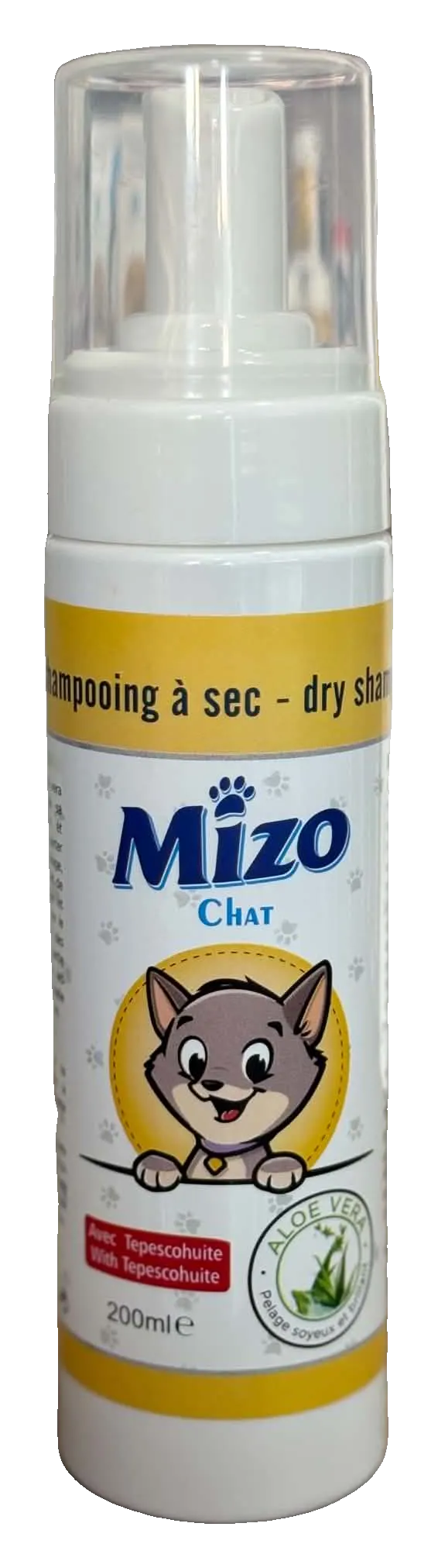 Shampooing sec Mizo Chat