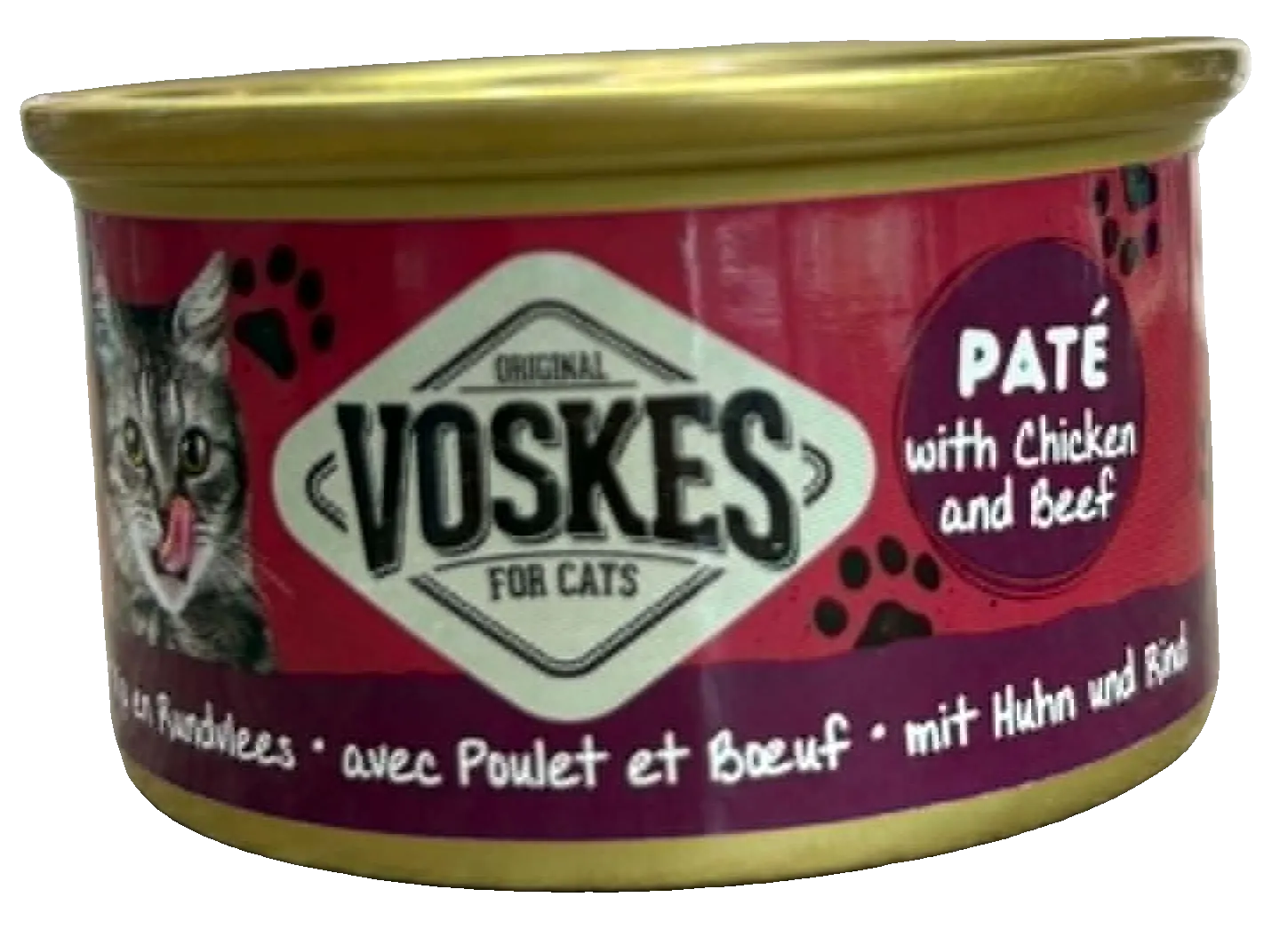 Voskes Pâté Chat Poulet & Bœuf