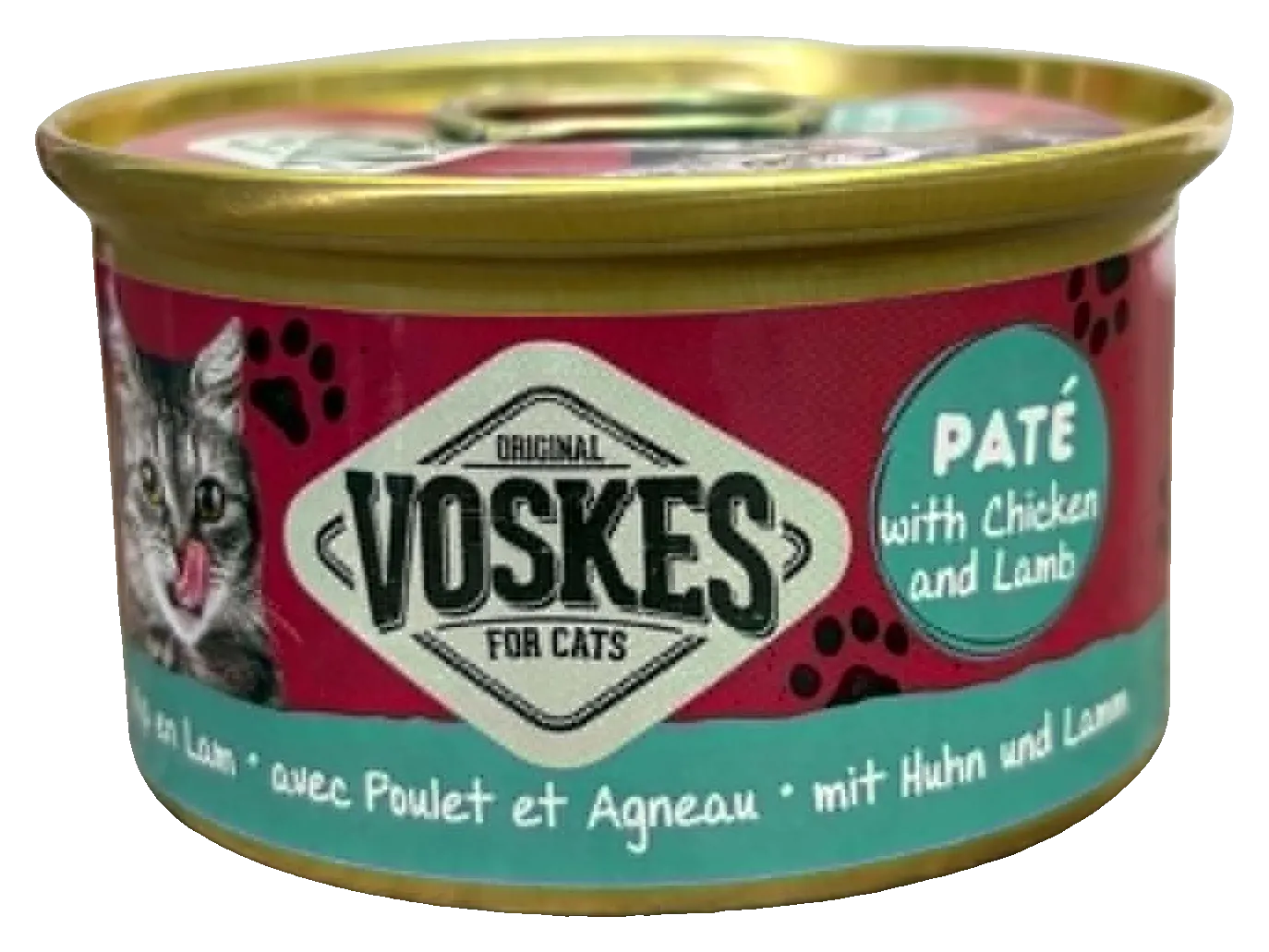 Voskes Pâté Chat Poulet & Agneau