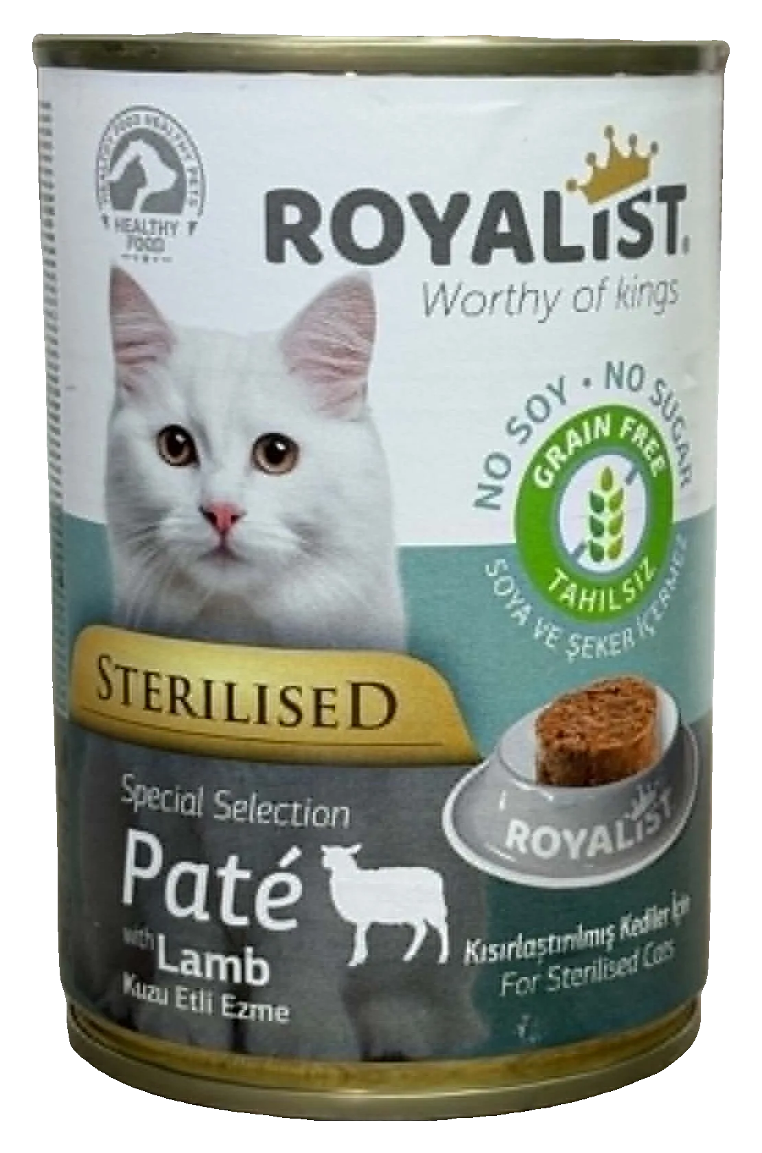 Royalist Pâté Chat Stérilisé Agneau