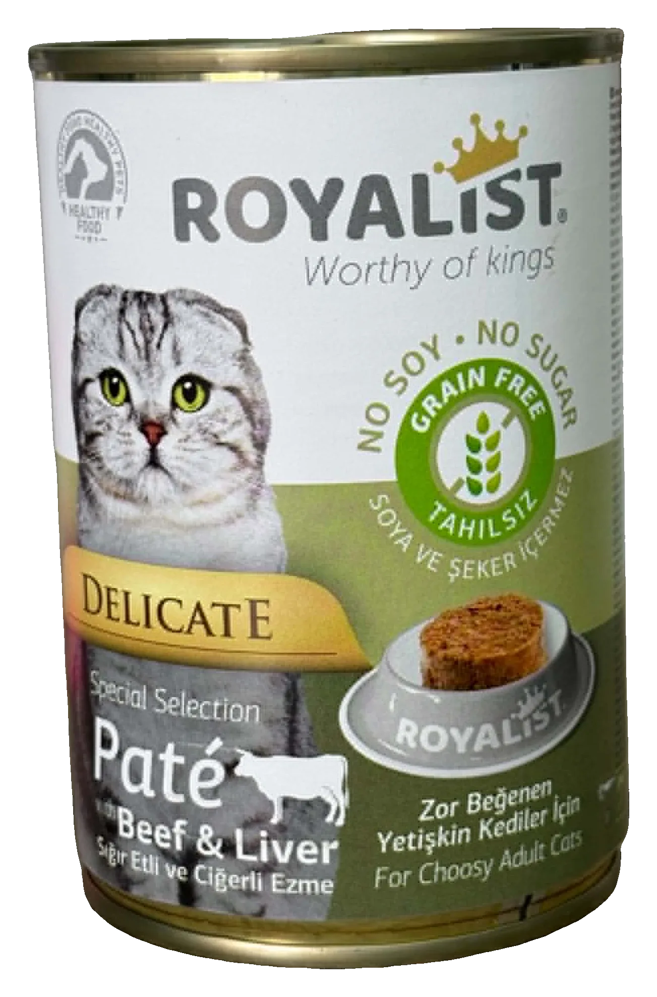 Royalist Pâté Chat Delicate Bœuf & Foie